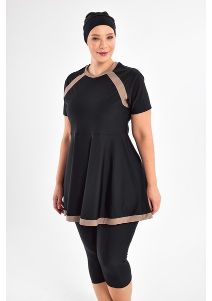 1806 Bella Kısa Kollu Tesettür Mayo indirimleri