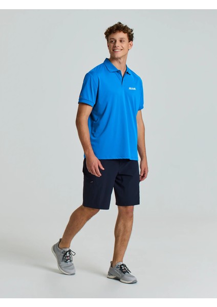 Tech Pique Polo Evo Ss Erkek Polo Tshirt