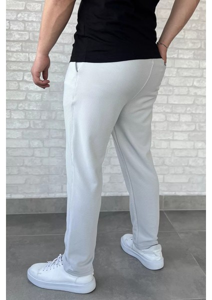 Erkek Bel Lastikli Bağcıklı Jogger Pantolon P-00012973
