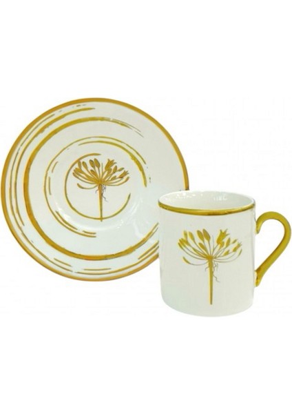 Çfç Buenos Porselen Kahve Fincan Seti 6lı Set 2416