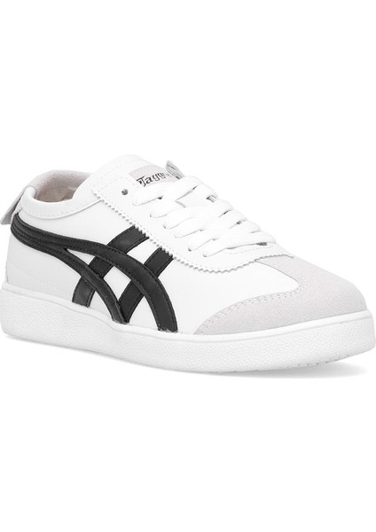 E-3152 Garson Casual Klasik Sneaker Beyaz - Siyah fiyatları
