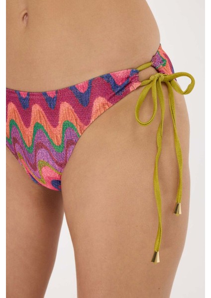 5633 Pembe Simli Bikini Takımı
