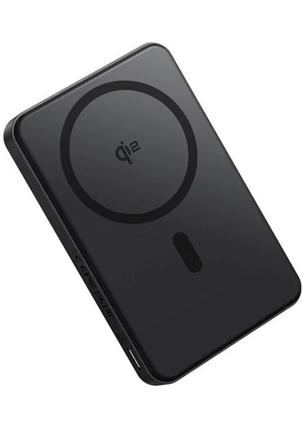 Airpow ? Qi2 Manyetik Powerbank 10.000 Mah ( 22.5W - 2 Port ) - Siyah