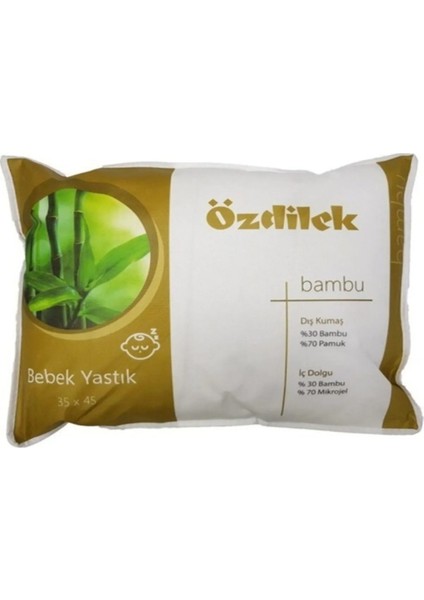 Bambu Bebek Yastık 35x45 - Beyaz