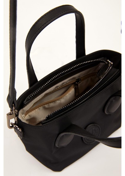 Siyah Mini Saten El Çantası fırsatları