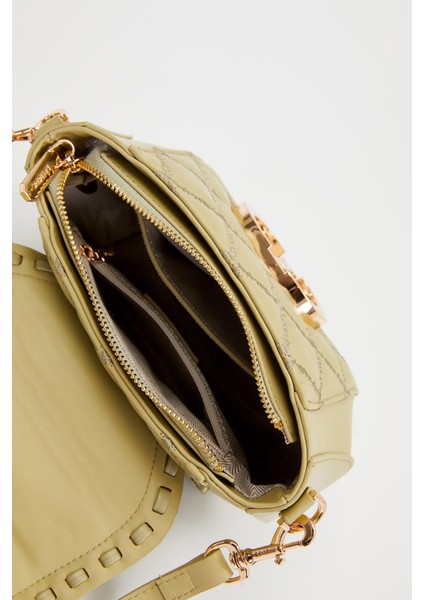 Yeşil Dikdörtgen Metal Kilit Omuz Çantası fırsatları