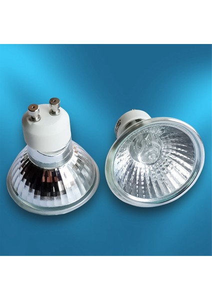 10 Adet GU10 Parlak Ampuller Spot Işık Aromaterapi Balmumu Eritme Lambası Özel Halojen Lamba Isıtma Ampulü 220V-35W (Yurt Dışından)