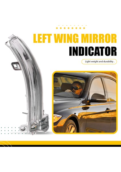 Araba Sol Kanat Ayna Göstergesi LED Sinyal Lambası 63137280771 Bmw 1 2 3 4 Serisi F20 F22 F30 F31 F32 Oto Aksesuarları (Yurt Dışından)