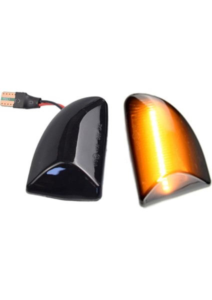 Smart Fortwo W451 2007-2014 Için Araba Yan Işaret Işıkları Sıralı Dönüş Sinyal Lambası 4519067700C40A 4519067800C40A (Yurt Dışından)