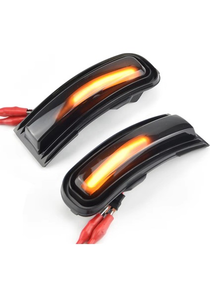 Amber Full LED Şerit Sıralı Flaş Yan Görünüm Aynası Dönüş Sinyali Sinyal Lambası Montajı Jeep Renegade 2015-2022 (Yurt Dışından)