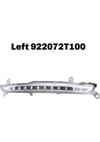 Araba Ön Tampon LED Sis Lambası Drl Gündüz Farı Kıa K5 Optima 2010-2014 Sol 922072T100 (Yurt Dışından)