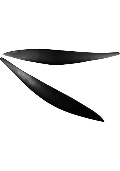 Araba Ön Far Kaşı Far Göz Kapağı Kaşı Reçine Trim Sticker Mercedes-Benz Cla-Class W117 2013-2019 (Yurt Dışından)