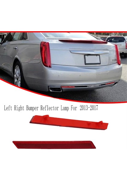 Cadillac Xts 2013-2017 Yedek Parçaları Için Sol Sağ Tampon Reflektör Yansıtıcı Işık Arka Sis Lambası Mercek Grubu (Yurt Dışından)