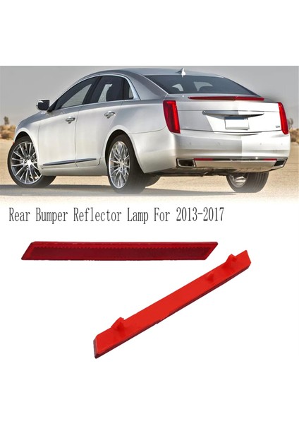 Cadillac Xts 2013-2017 Yedek Parçaları Için Sol Sağ Tampon Reflektör Yansıtıcı Işık Arka Sis Lambası Mercek Grubu (Yurt Dışından)