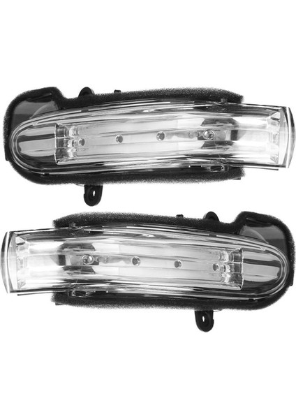 1 Çift Dikiz Aynası Gösterge Lambası LED Dönüş Sinyal Lambası Mercedes-Benz W203 C203 2003-2007 A2038201521 A203820162 (Yurt Dışından)