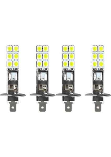 20 Adet H1 6000K Süper Beyaz 80W LED Far Ampulleri Kiti Sis Sürüş Lambası (Yurt Dışından)