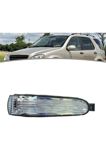 Mercedes Benz ML350 500 ML55 Amg 02-05 Sağ Için Araba Dikiz Aynası Dönüş Sinyal LAMBASI:1638200421 (Yurt Dışından)