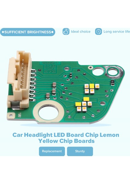 Bmw G30 G31 530I 540I 550I Lcı 2021-2022 Limon Sarısı Sinyal Lambası Çipi 235083-01 L Için 2 Adet Far LED Çip Kartı (Yurt Dışından)