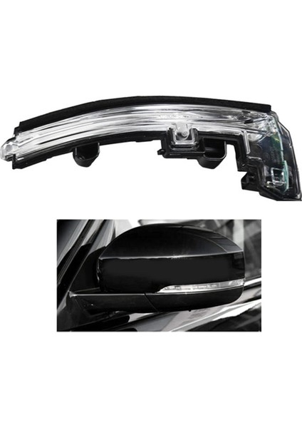 Araba Dikiz Aynası Yan Lambası LED Dönüş Sinyal Lambası Land Rover Discovery 4 Range Rover Sport Evoque LR027946 L (Yurt Dışından)
