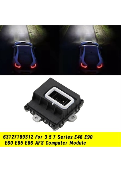 Bmw 3 5 7 Serisi E46 E90 E60 E65 E66 Afs Bilgisayar Modülü Için Far Adaptif Sürüş Kontrol Ünitesi Modülü 63127189312 (Yurt Dışından)