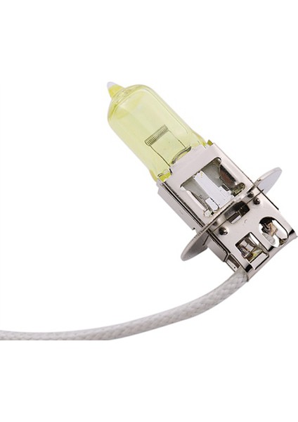 Araba Halojen Ampuller Araç Sis Lambası Dc 12V H3 100W Sarı Ampuller (Yurt Dışından)