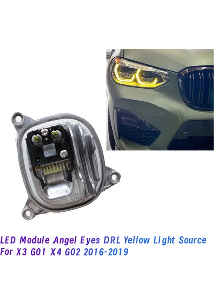 Limon Csl Sarı Drl LED Modülü Bmw X3 G01 X4 G02 2016-2019 Gözler Gündüz Farları Kontrol Modülü 63117466108 (Yurt Dışından)