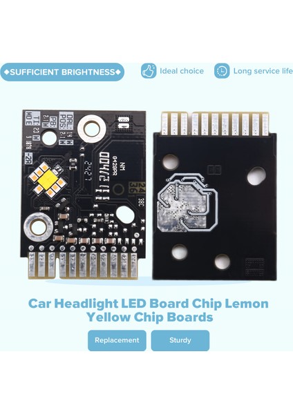 Bmw 2 Serisi G42 2022-2024 Sarı Gündüz Farı LED Panoları Için Ön Far LED Çipi 63115A043C6 R (Yurt Dışından)