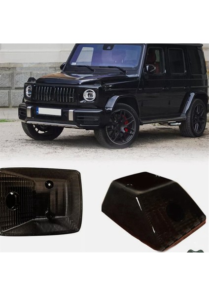 2 Adet Ön Kanat Dönüş Sinyal Lambası Muhafazası Köşe Lambası Kapağı Benz W463 G-Sınıfı G500 G550 4x4 G55 G63 G65 1990-2018 (Yurt Dışından)