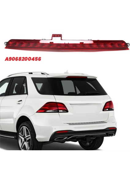 Araba Yüksek Seviye Arka Üçüncü LED Fren Durdurma Lambası A1668200056 Mercedes-Benz W166 X166 2012-2019 Ek Fren Lambası (Yurt Dışından)