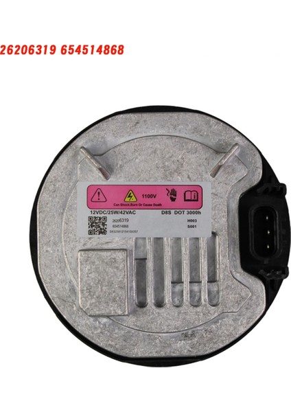 Araba Farı Hıd Balast Kontrol Cihazı 26206319 654514868 Buick Inlong Veron 2015-2017 Xenon Balast D8S Ampul Modülü (Yurt Dışından)
