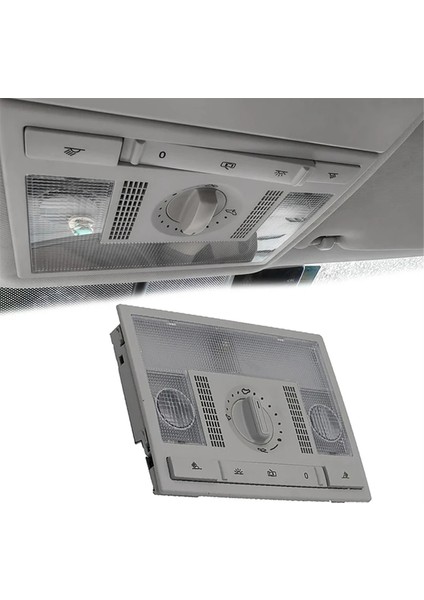 Araba Ön Konsol Tavan Okuma Lambası 6Q0947613A Vw Polo 9n Touran 02-10 Seat Leon Altea Tavan Lambası (Yurt Dışından)