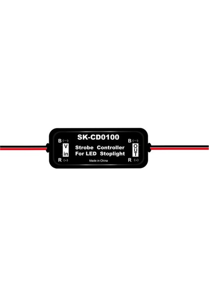 Araba Için Strobe Kontrol Fren Lambası Flaşör Modülü LED Fren Durdurma Lambası 12V-16V LED Flaş Kuyruk Durdurma Lambası, SK-CD0100 (Yurt Dışından)