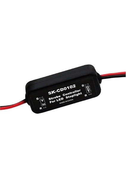 Araba Için Strobe Kontrol Fren Lambası Flaşör Modülü LED Fren Durdurma Lambası 12V-16V LED Flaş Kuyruk Durdurma Lambası, SK-CD0100 (Yurt Dışından)