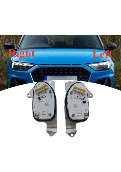 Audi A1 S1 2019-2025 Drl Gündüz Farı Kaynak Modülü 82A998474 R Için Isı Emicili Araba Farı LED Modülü (Yurt Dışından)