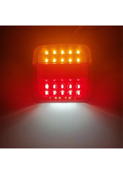 2 Adet 12V 26LED Kamyon Arka Stop Lambası LED Dönüş Sinyal Lambası Gösterge Lambası Su Geçirmez Fren Lambası Araba Atv Rv Römork Için (Yurt Dışından)