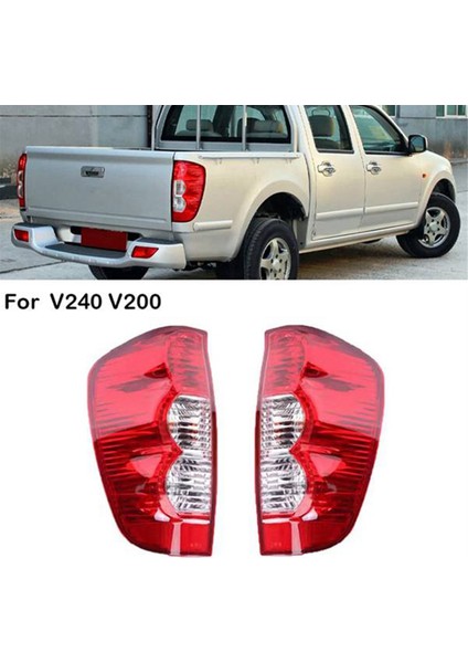 Araba Sağ Arka Tampon Arka Lambası Arka Lambası Fren Lambaları 4133400-P00 Great Wall Wingle 3 Wingle 5 V240 V200 Için (Yurt Dışından)