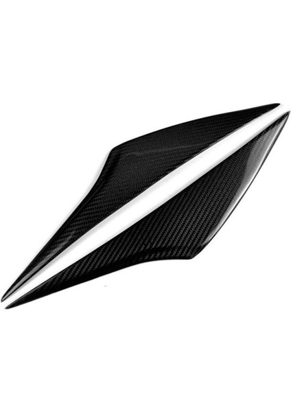 Araba Ön Far Kaşı Far Göz Kapağı Kaşı Karbon Fiber Kaplama Mazda 3 2014-2016 (Yurt Dışından)