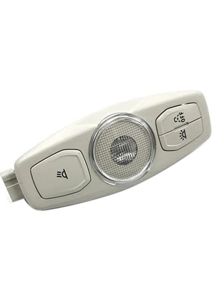 Araba Iç Okuma Işığı Tavan Maplamp 3 Düğme AM51-13K767-GE Ford Focus Aviat 12-17 AM5113K767GE Tavan Lambası (Yurt Dışından)
