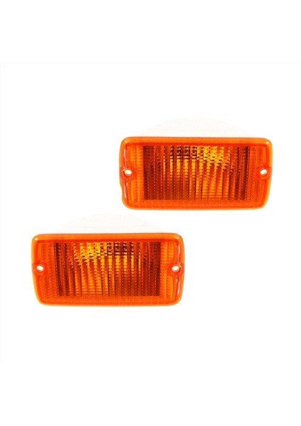 Araba Ön Tampon Dönüş Sinyal Lambası ve Ön Çamurluk Yan Işaret Lambası Muhafaza Kabukları Jeep Wrangler Tj 1997-2006 Için (Yurt Dışından)