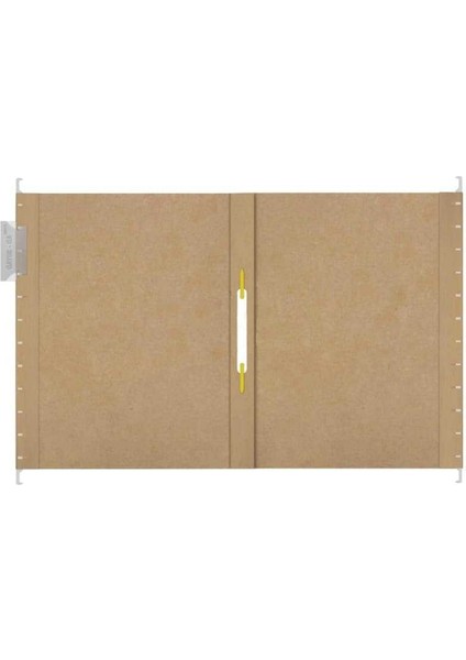 Askılı Dosya Metal Çubuklu Telli Tek Sayfa ASD2001 25 Lı Paket