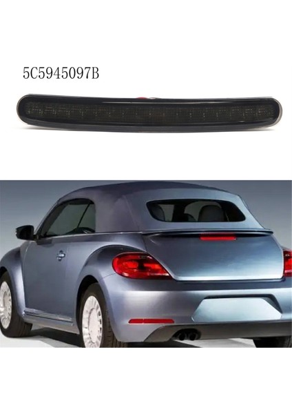 Volkswagen Beetle 2012-2019 Için Yeni Yüksek Seviye Fren Lambası Üçüncü Fren Lambası 5C5945097B (Yurt Dışından)