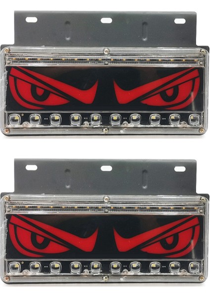 Sürüş Güvenliği 24V LED Kamyon Işıkları Araba LED Arka Stop Lambası Koşu Dönüş Sinyali Arka Lambalar Su Geçirmez Stop Lambası Parçaları (Yurt Dışından)