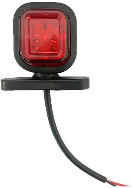 2 Adet Araba Kamyon Yan Işaretleme Lambası 12/24V LED Gösterge Lambası Arka Lambası Flaş Lambası (Yurt Dışından)