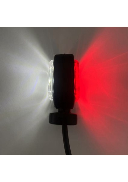 2 Adet Araba Kamyon Yan Işaretleme Lambası 12/24V LED Gösterge Lambası Arka Lambası Flaş Lambası (Yurt Dışından)