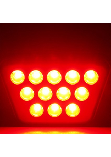 Araba 12V Fren Pilot Işıkları 12 LED Arka Stop Lambaları Flaş Araba Uyarı Geri Vites Durdurma Emniyet Lambaları Araba Suv Atv Için (Yurt Dışından)