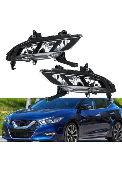 Nissan Maxima 2016 2017 2018 Için Araba Sol/sağ Ön Sis Lambası 26155-4RK0A Sol (Yurt Dışından)