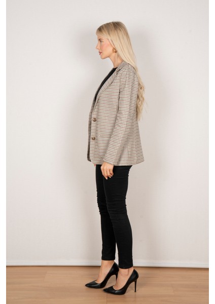 Kazayağı Ekose Ceket Yeşil modelleri