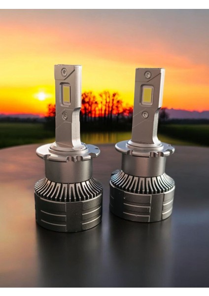 D4S LED Xenon Far ŞİMŞEK ETKİLİ BEYAZ Vrpro D SERISI65W 18000LÜMEN 1TK(2ADET) Garantili LED ZENON
