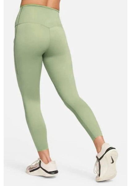 Go Dri Fit Infinalock High Rise 7/8 Leggings 6 Cepli Toparlayıcı Yüksek Belli Reflektörlü Spor Tayt Açık Yeşil fiyatları
