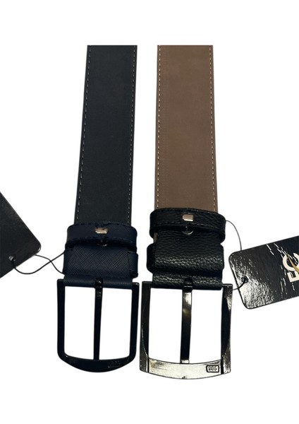 2'li Suni Deri Kot Pantolon Erkek Kemeri fiyatları